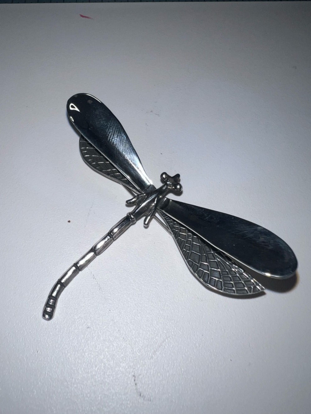 Vintage Silver Silver 925 From Mexico Dragonfly Brooch/ Pin